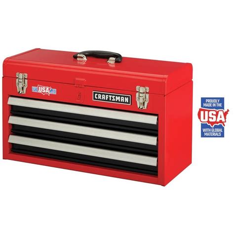 craftsman steel carry tool box|craftsman tool box at lowe's.